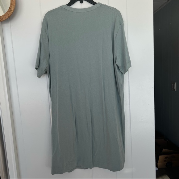 ⚡️SOLD⚡️ H&M oversized turquoise t shirt dress - Picture 7 of 12